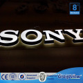 Acrylic front lit&backlit SONY mini letter